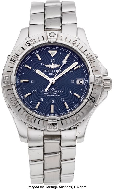 breitling automatic watches with mo ing seconds hand|Breitling watch chronometre automatic.